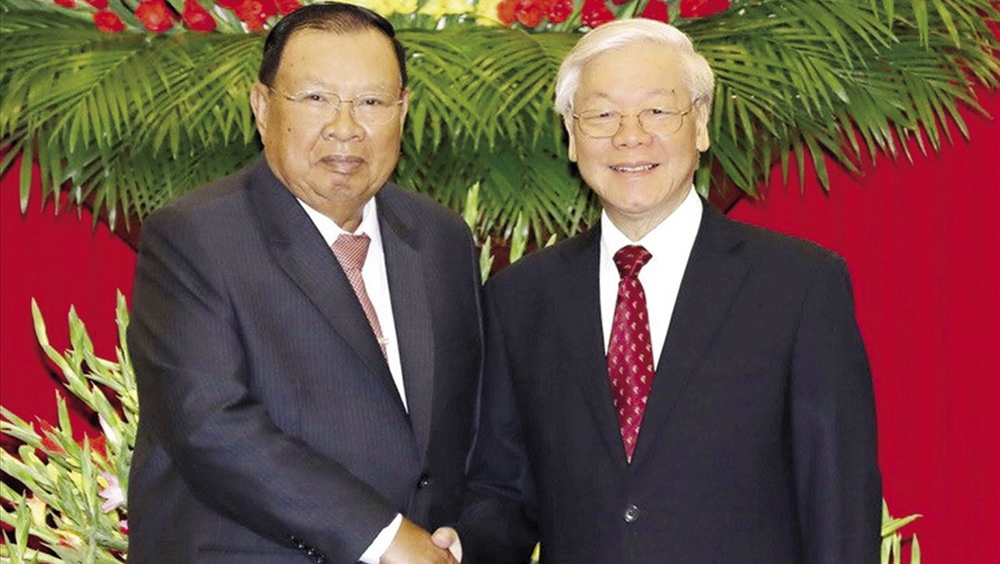 Nguyên Tổng Bí thư, Chủ tịch nước Lào: Tổng Bí thư Nguyễn Phú Trọng là nhà lãnh đạo có tầm nhìn xa
